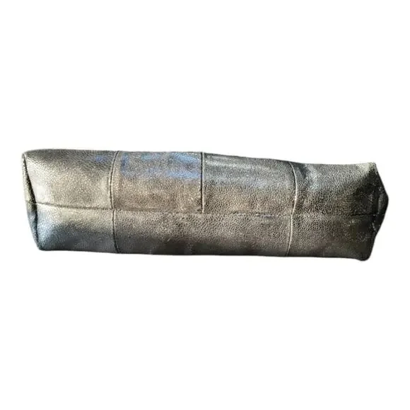COACH‎ Limited ED KRISTIN GRAY METALLIC SILVER GUNMETAL NUBUCK SUEDE BAG Purse